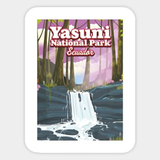 Yasuni National Park Ecuador Sticker